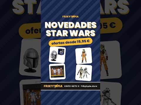 Novedades Star Wars en oferta: casco Mandalorian, Clone Troopers y más