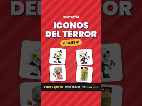 Iconos del terror a 14,95 €: Art the Clown, Jason, Sam y Wuggies 🎃