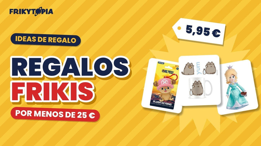 Regalos frikis por menos de 25 €: 6 ideas para acertar 🎁