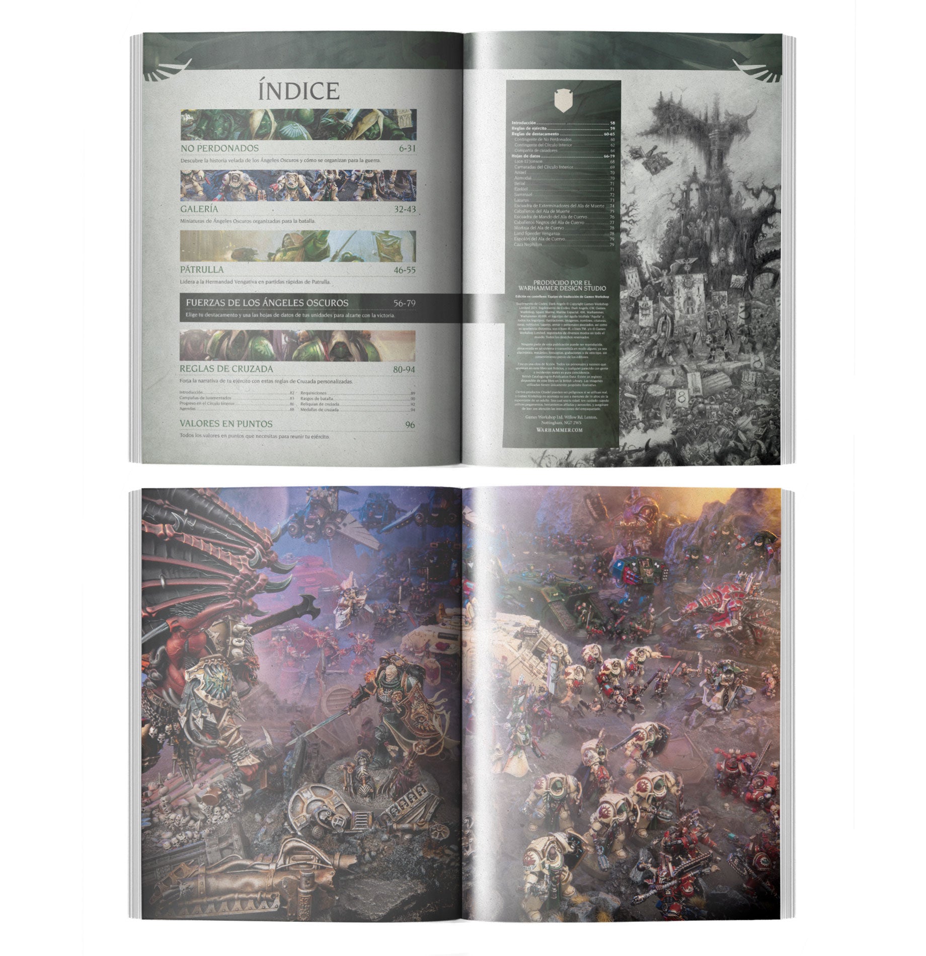 SUPLEMENTO DE CODEX: DARK ANGELS (ESP)