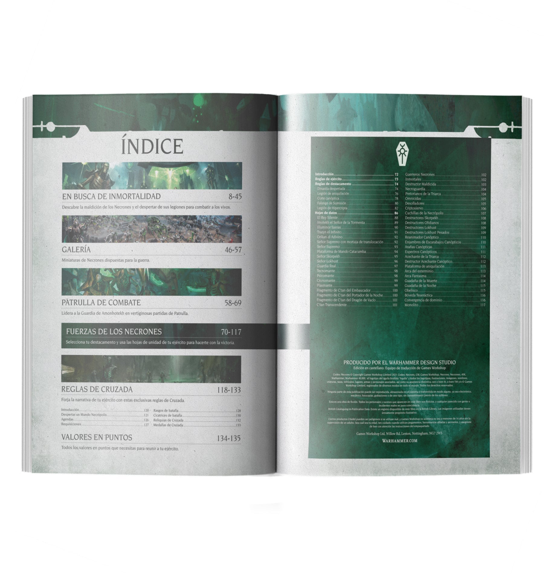 CODEX: NECRONS (ESPAÑOL)