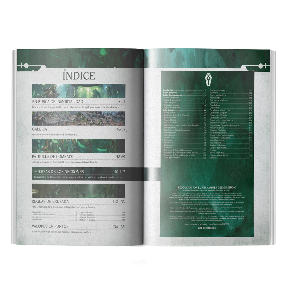 CODEX: NECRONS (ESPAÑOL)