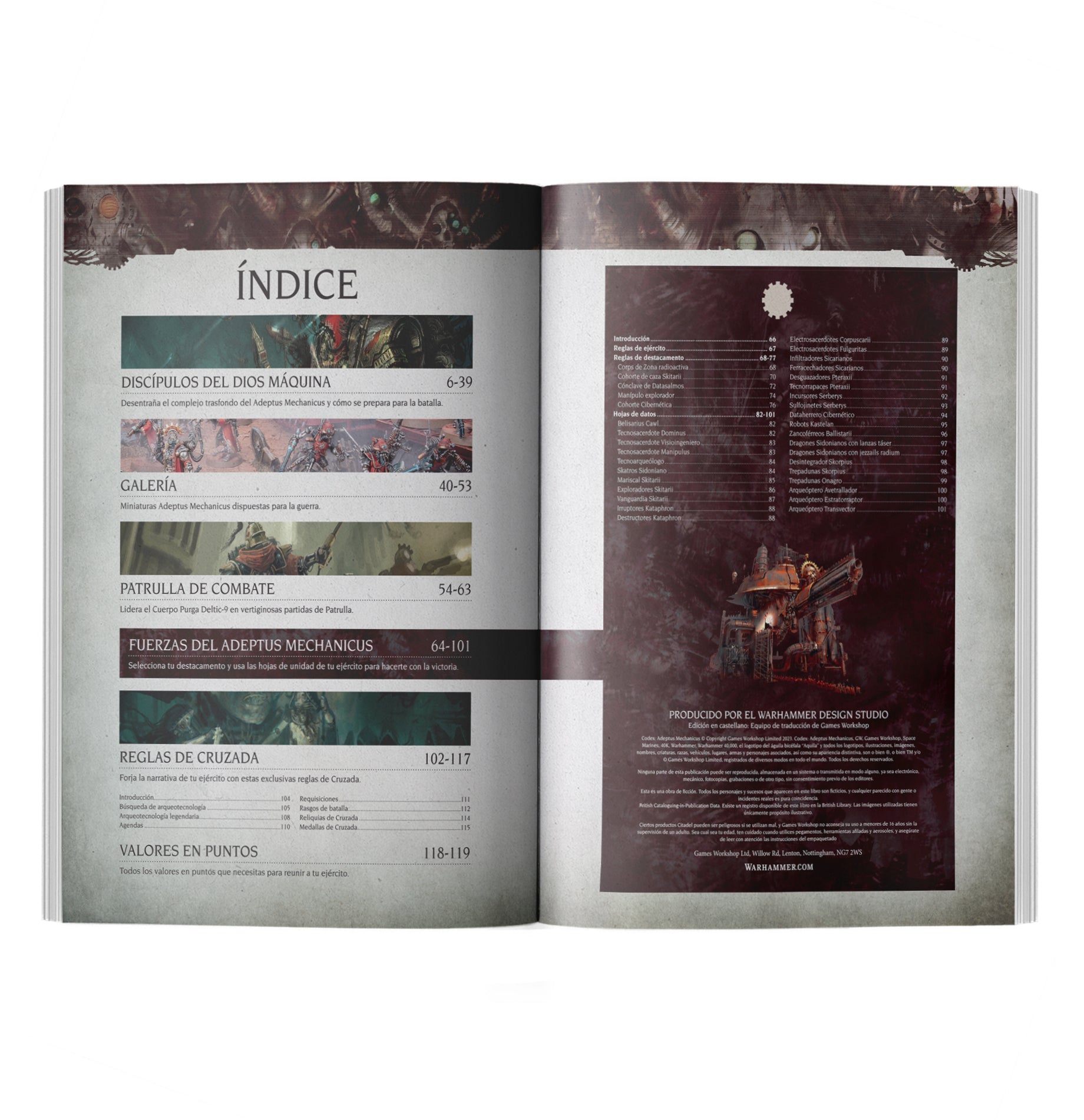 CODEX: ADEPTUS MECHANICUS (ESPAÑOL)
