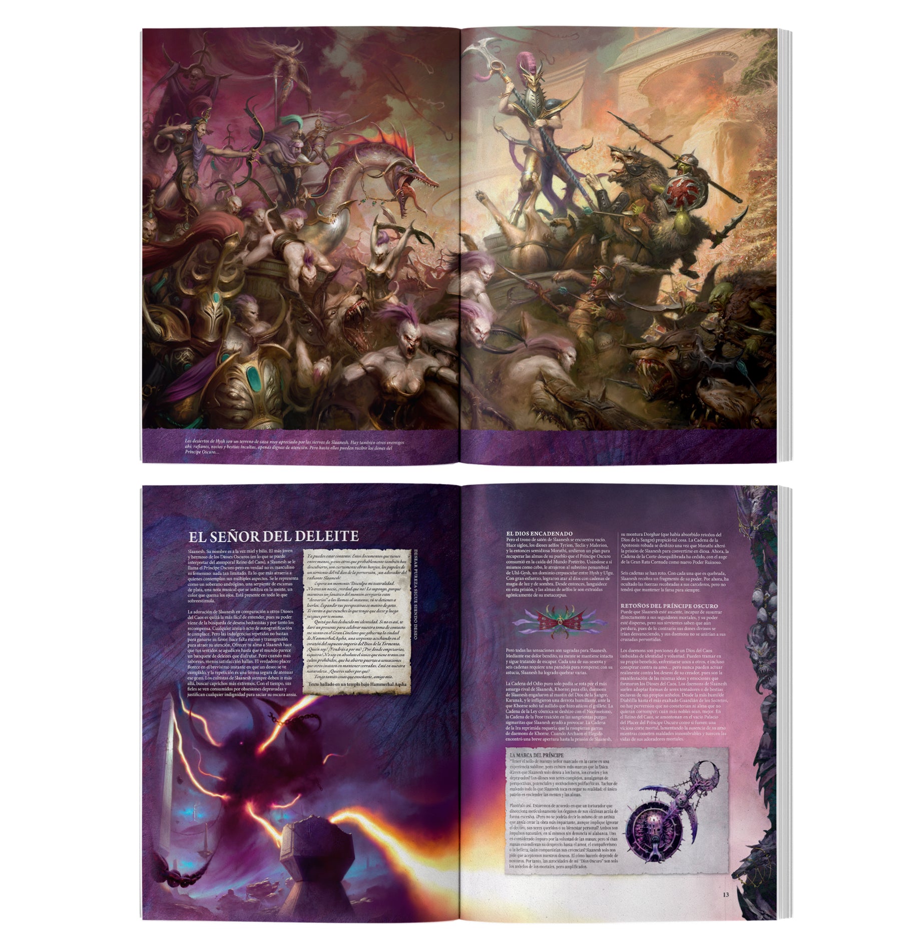 TOMO DE BATALLA:HEDONITES OF SLAANESH ES