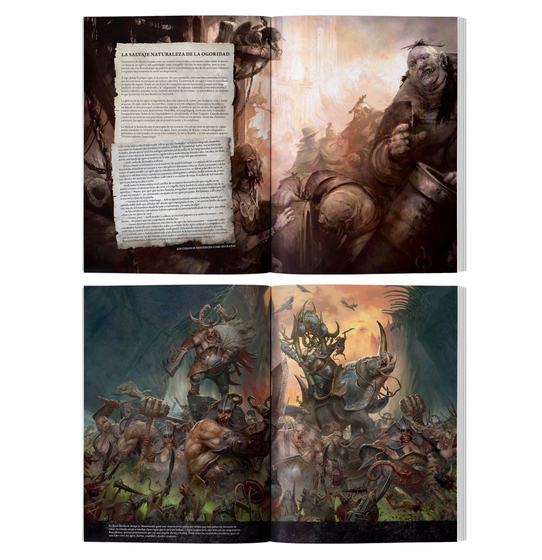 Tomo de batalla Destrucción: Ogor Mawtribes