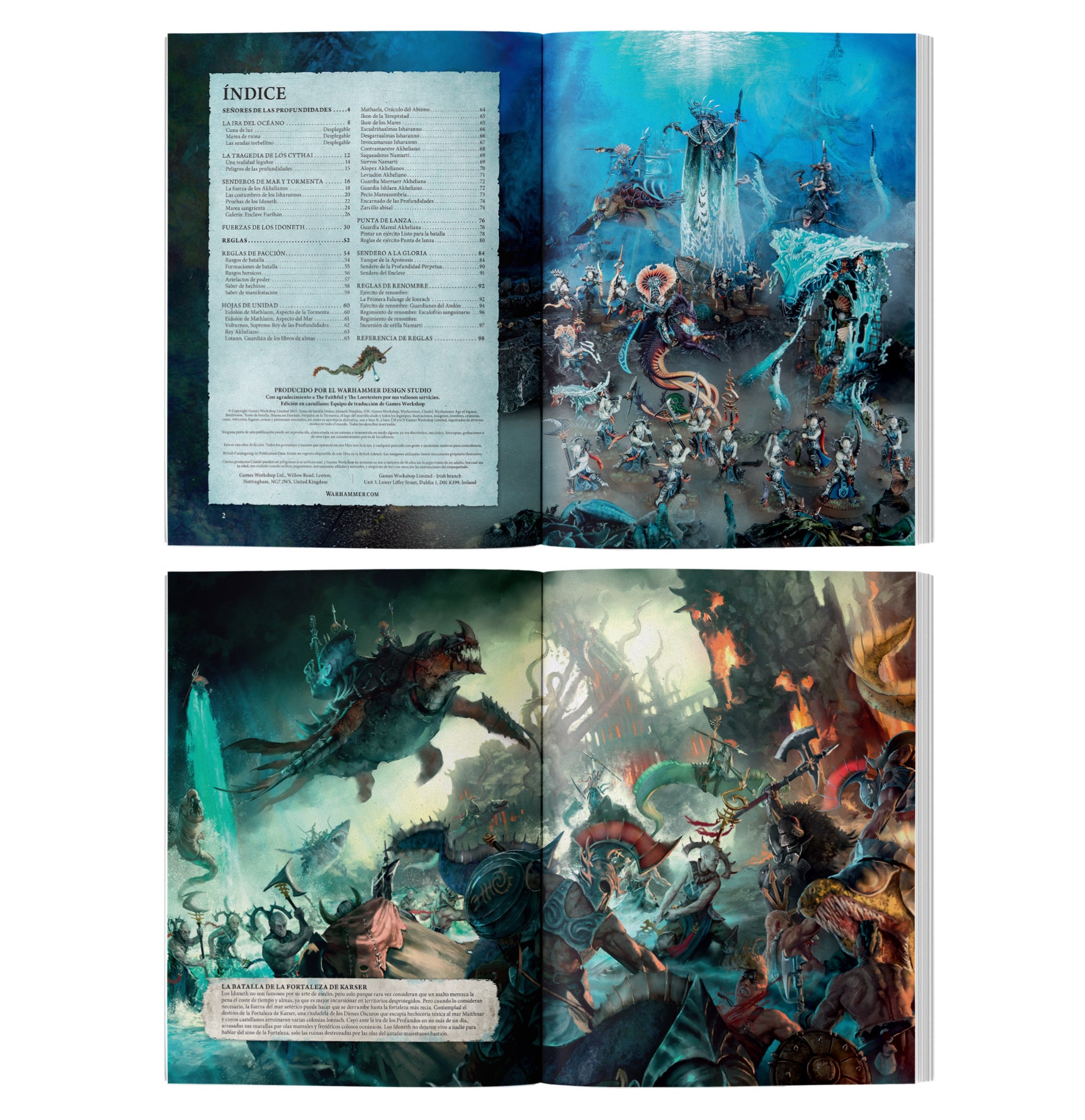 TOMO DE BATALLA: IDONETH DEEPKIN (ESP)