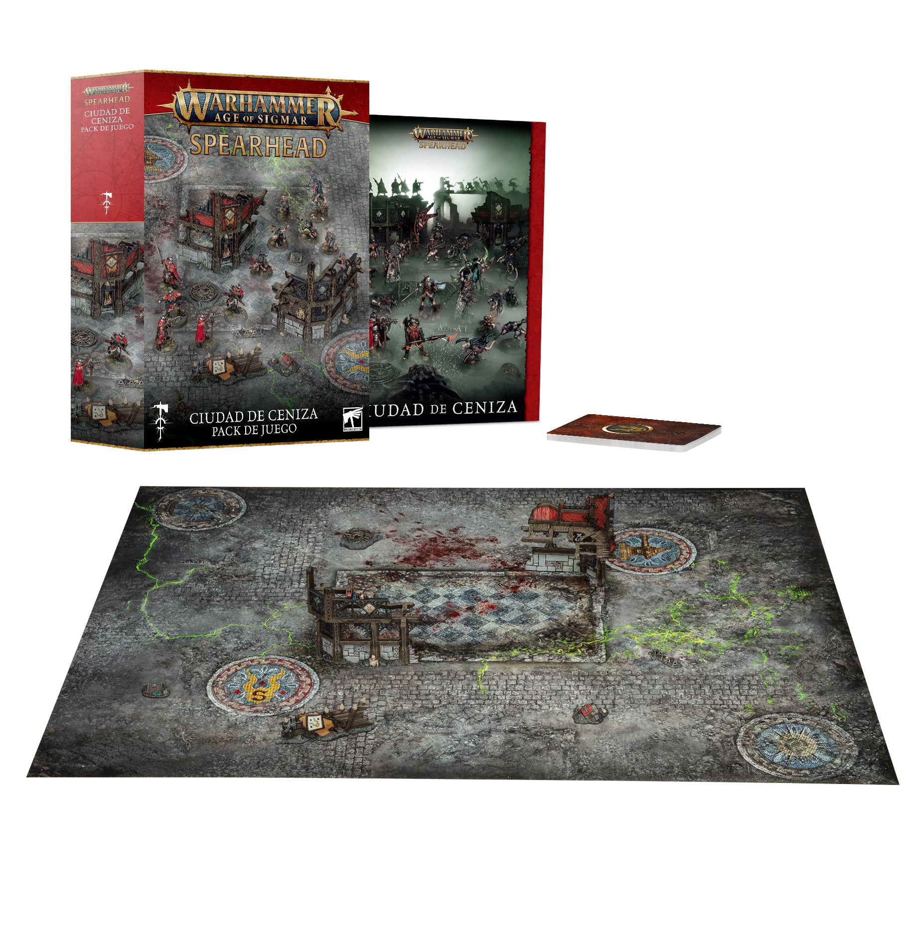 S/H PACK DE JUEGO: CIUDAD DE CENIZA ESP