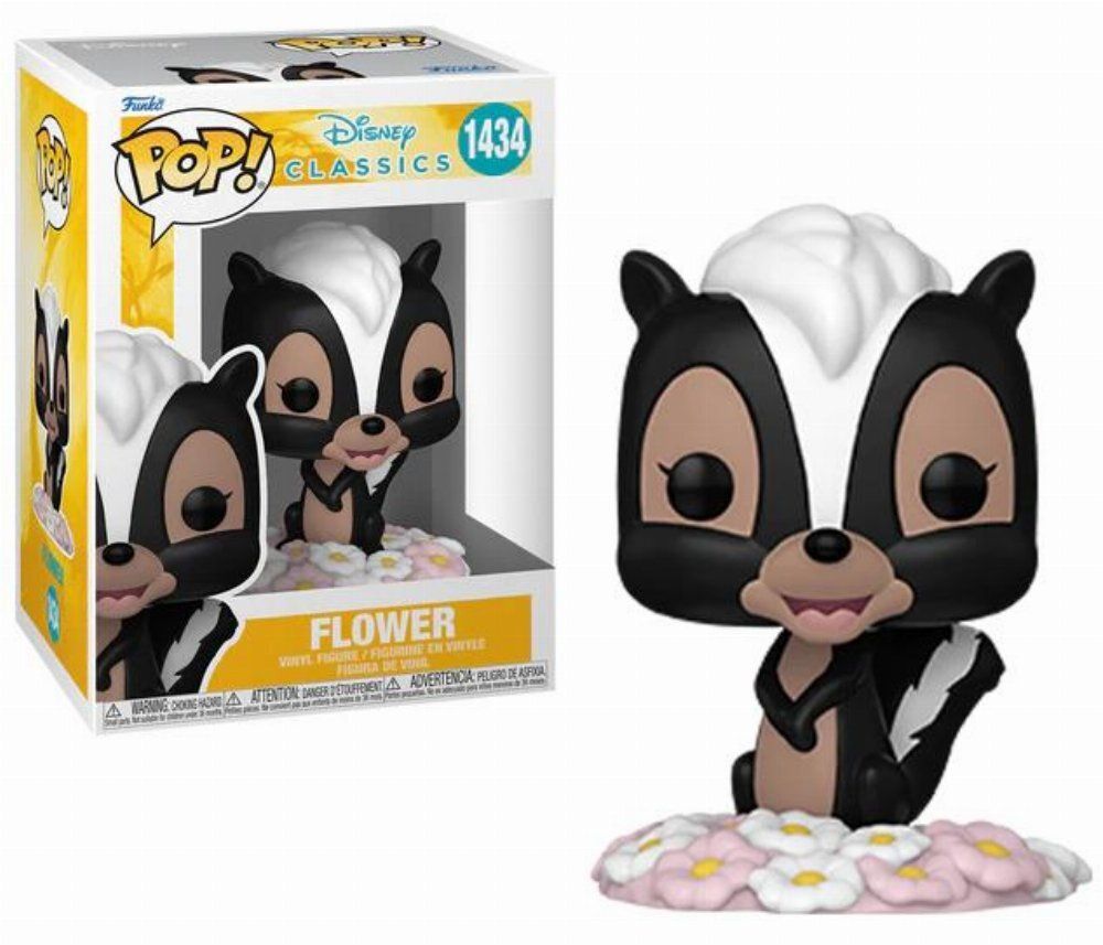 Bambi 80th Anniversary POP Disney Vinyl Figura Flower 9 cm