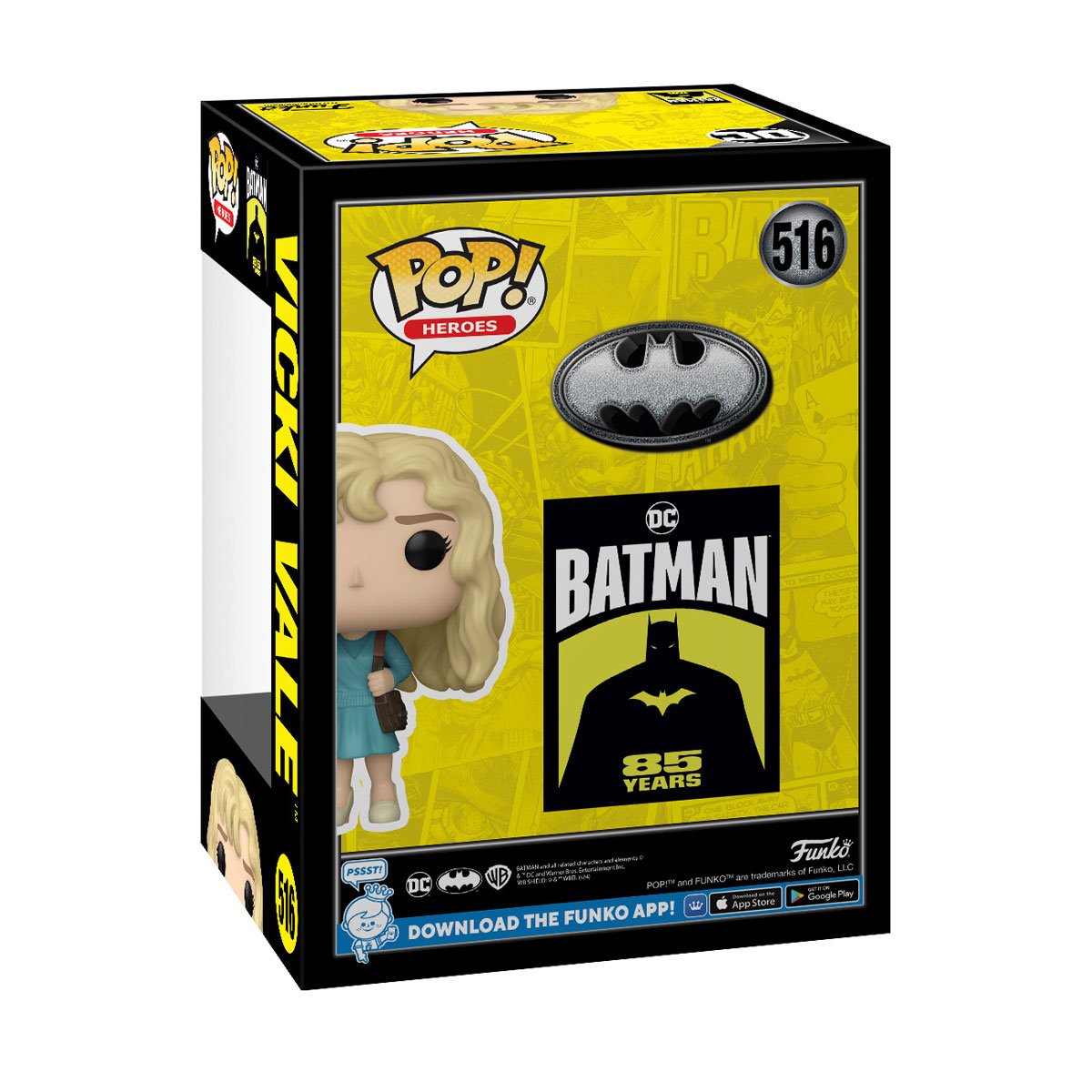Batman 85th Anniversary Figura POP Movies Vinyl Vicki Vale 9 cm