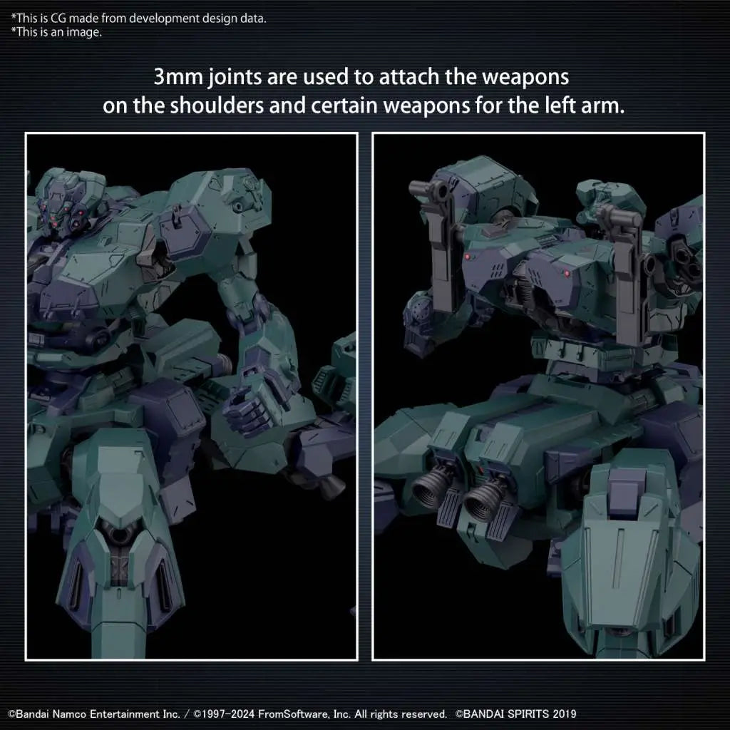 30MM ARMORED CORE VI FIRES OF RUBICON BALAM INDUSTRIES BD-011 MELANDER LIGER TAIL