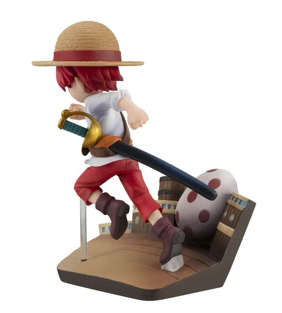 One Piece Serie G.E.M. Estatua PVC Shanks Run! Run! Run! 13 cm
