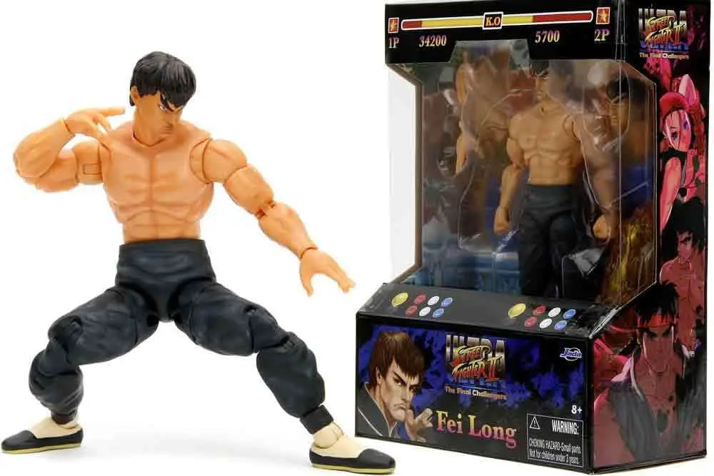 Ultra Street Fighter II: The Final Challengers Figura 1/12 Fei-Long 15 cm