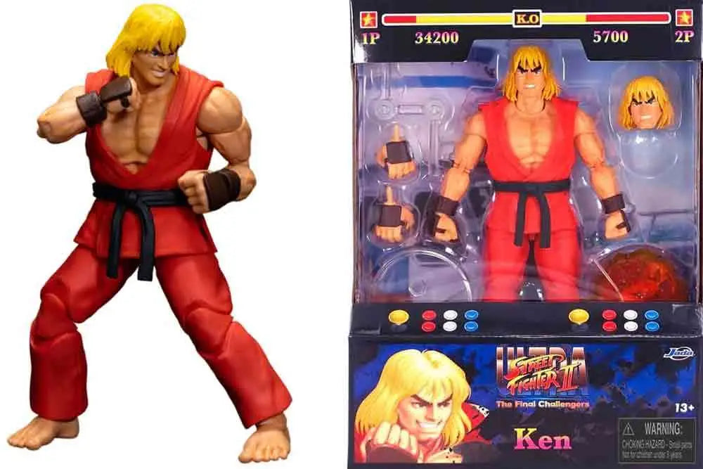 Ultra Street Fighter II: The Final Challengers Figura 1/12 Ken 15 cm