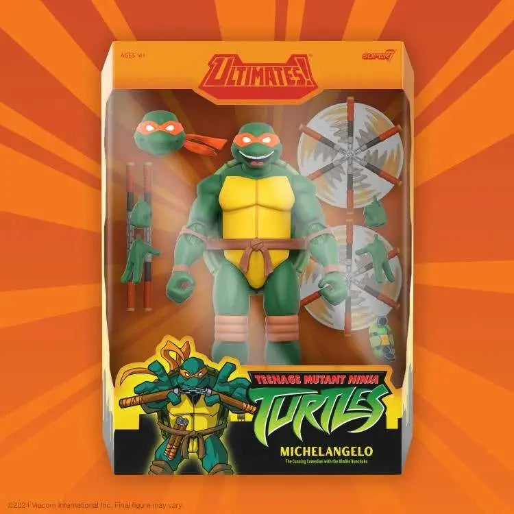 Teenage Mutant Ninja Turtles Figura Ultimates Wave 12 Michelangelo 18 cm