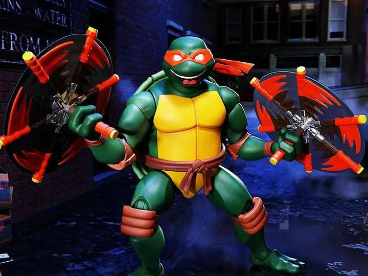 Teenage Mutant Ninja Turtles Figura Ultimates Wave 12 Michelangelo 18 cm