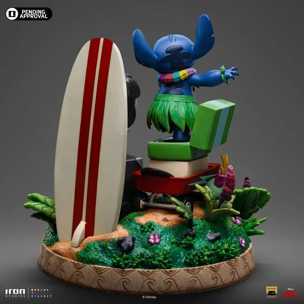 Lilo & Stitch Estatua 1/10 Deluxe Art Scale Lilo & Stitch 20 cm