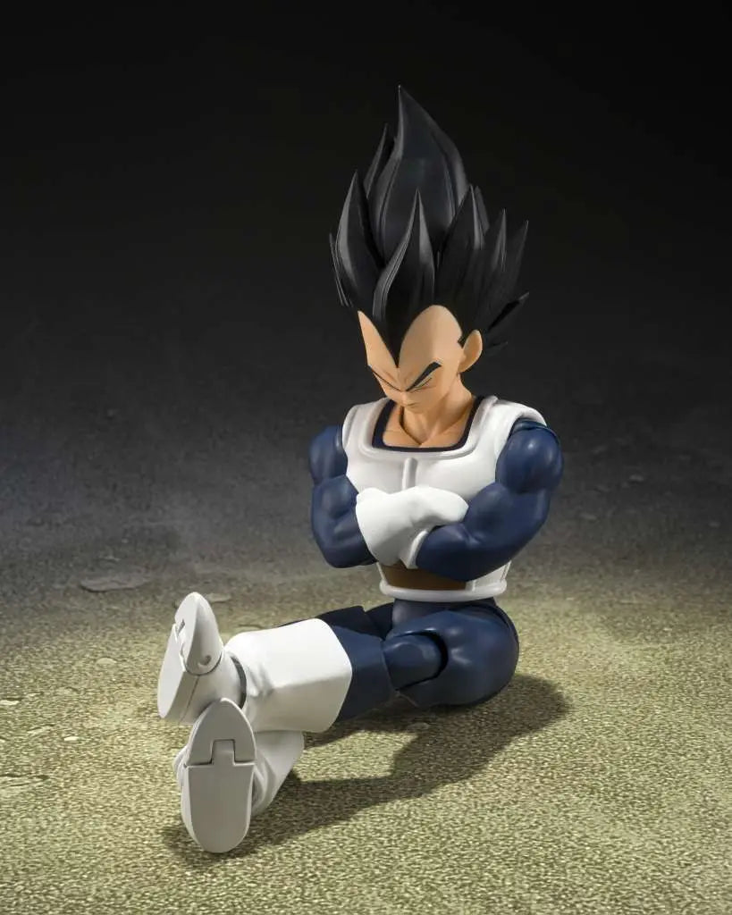 Dragon Ball Figura S.H. Figuarts Vegeta Old Battle Clothes 14 cm