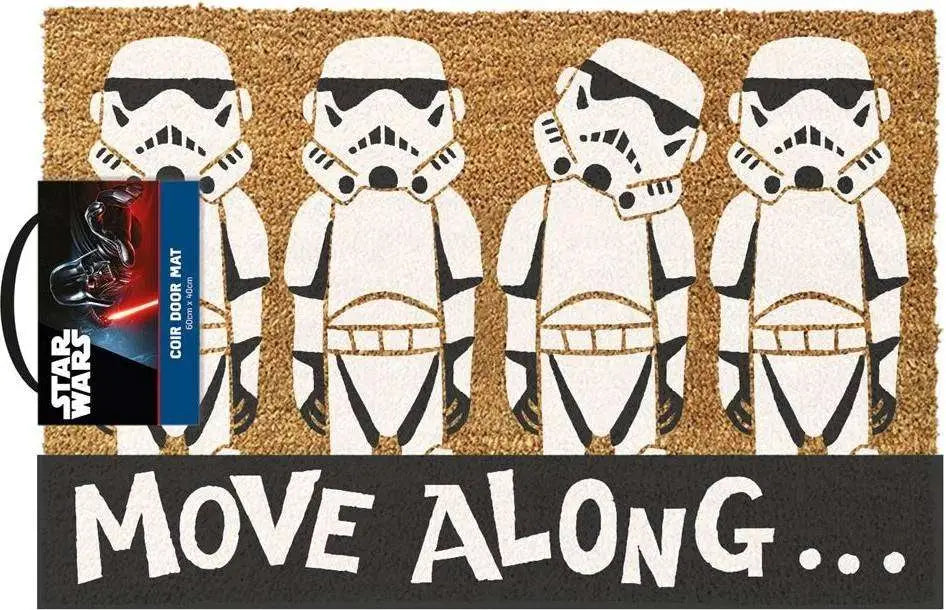 STAR WARS STORMTROOPER MOVE ALONG DOORMAT Frikytopia