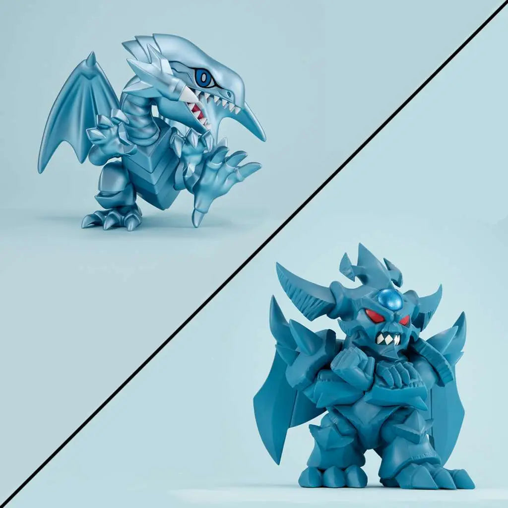 MEGATOON YU-GI-OH BLUE EYES WHITE DRAGON + OBELISK THE TORMENTOR SET WITH GIFT