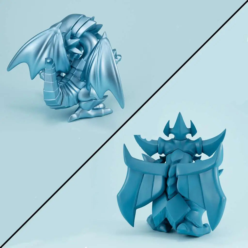 MEGATOON YU-GI-OH BLUE EYES WHITE DRAGON + OBELISK THE TORMENTOR SET WITH GIFT