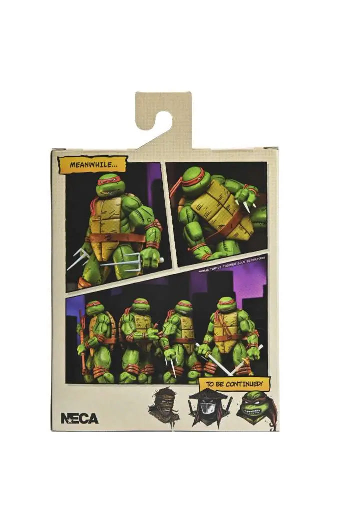 Figura neca teenage mutant ninja turtles mirage comics raphael scale action 18cm