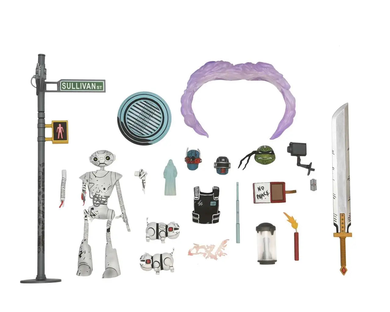 Tortugas Ninja Pack Accesorios para Figuras Last Ronin Accessory Pack