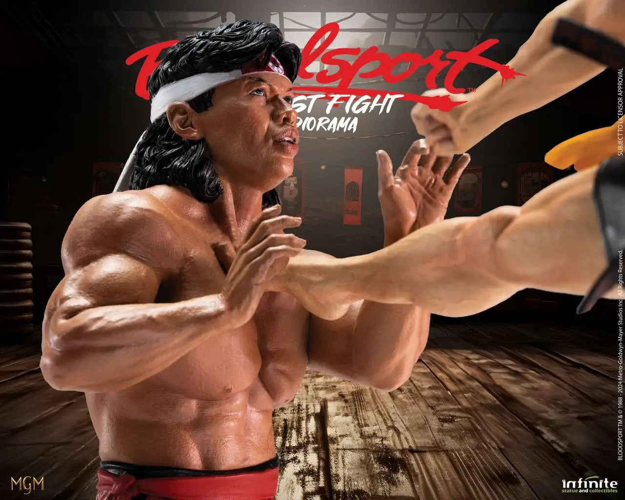 BLOODSPORT THE LAST FIGHT 1/10 DIORAMA Estatua