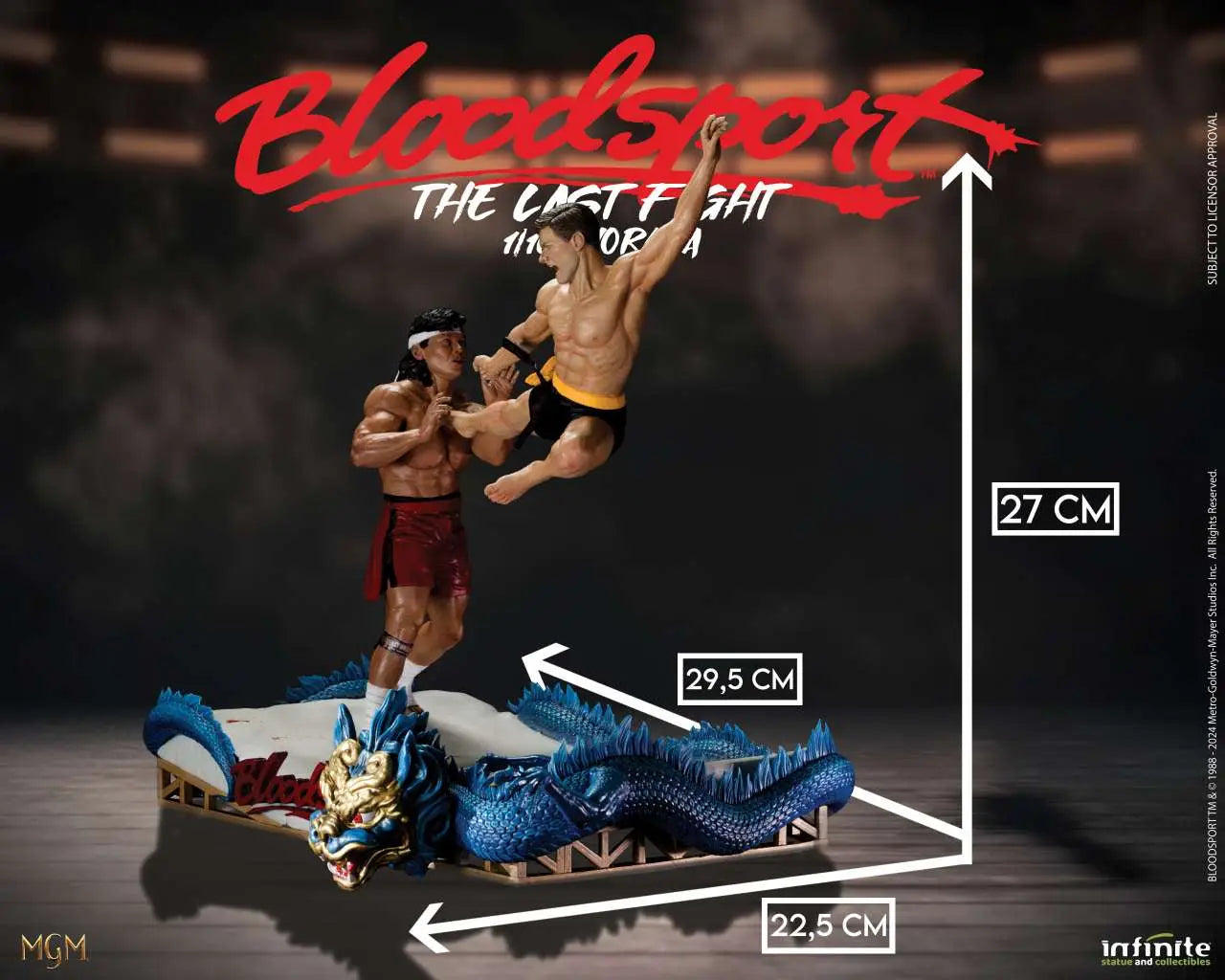BLOODSPORT THE LAST FIGHT 1/10 DIORAMA Estatua