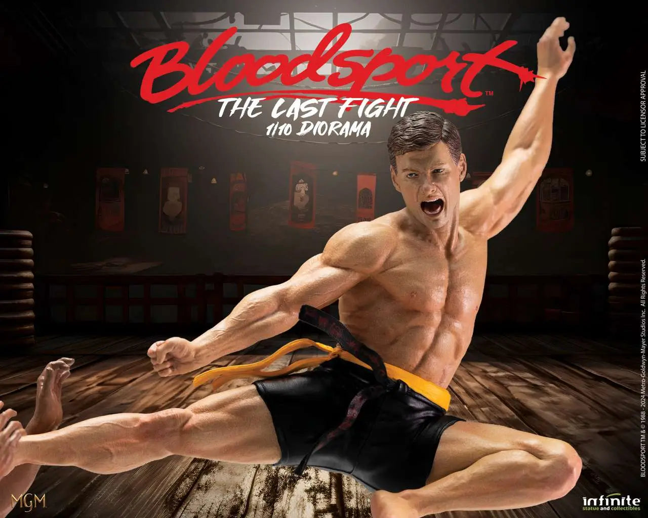 BLOODSPORT THE LAST FIGHT 1/10 DIORAMA Estatua