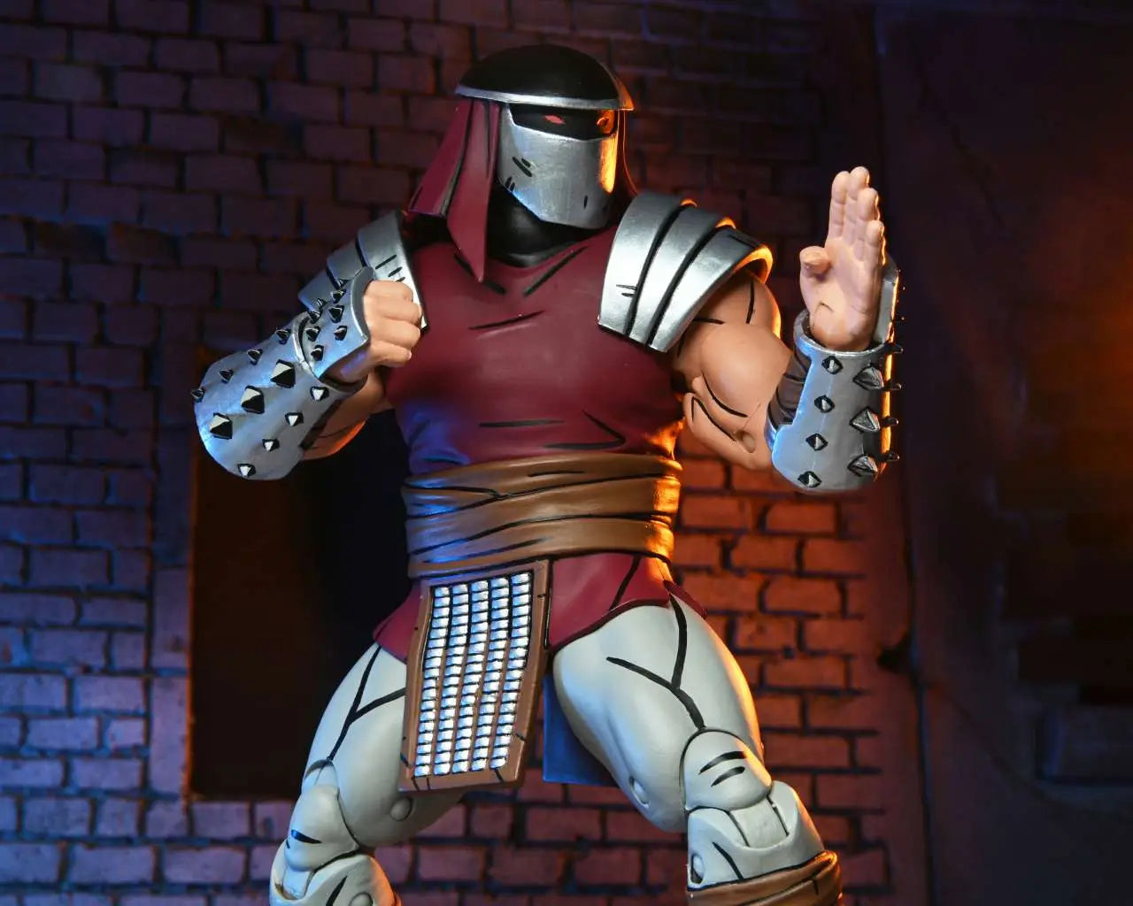 Figura neca teenage mutant ninja turtles mirage comics foot enforcer classic colors scale action 18cm