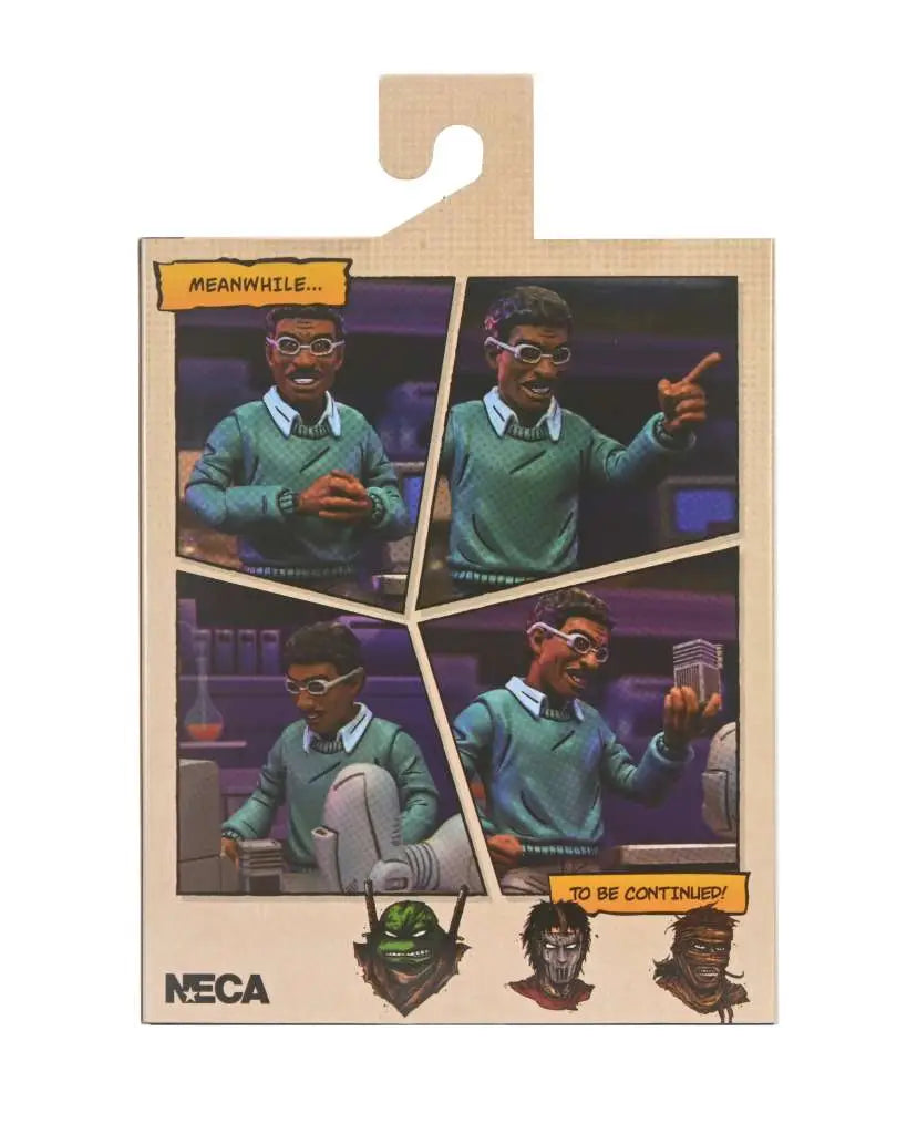 Figura neca teenage mutant ninja turtles mirage comics baxter stockman scale action 18cm