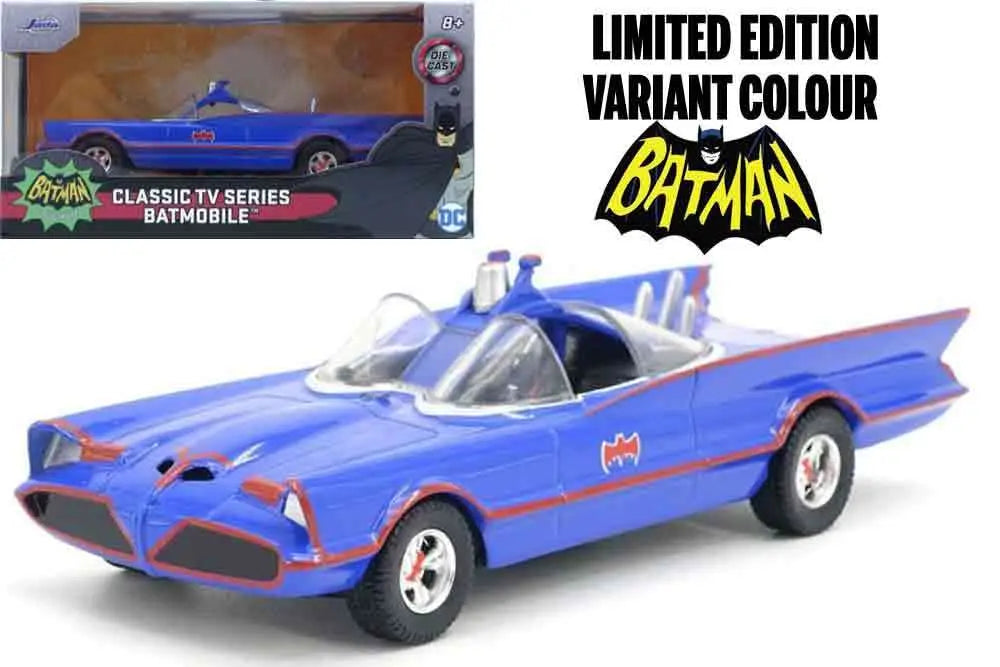 BATMAN 1966 ANIMATED BATMOBILE DIE-CAST MODEL 1/32 LIMITED EDITION Frikytopia