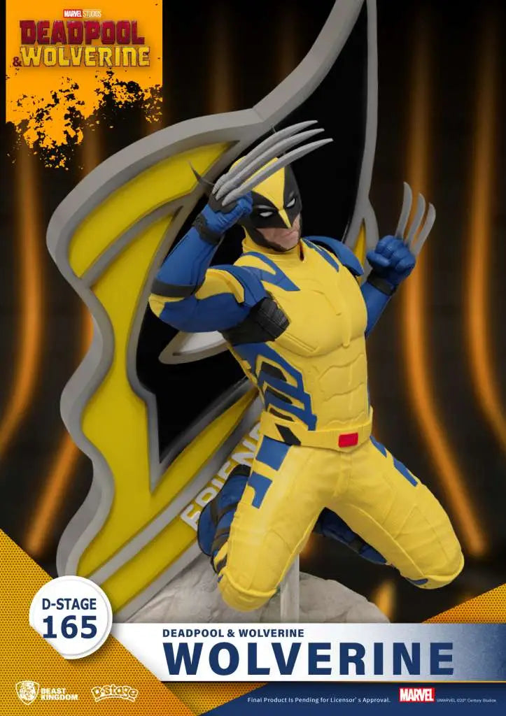 Deadpool 3 Diorama PVC D-Stage Wolverine 16 cm