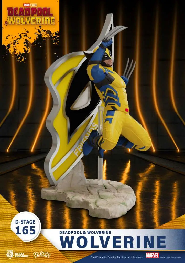 Deadpool 3 Diorama PVC D-Stage Wolverine 16 cm