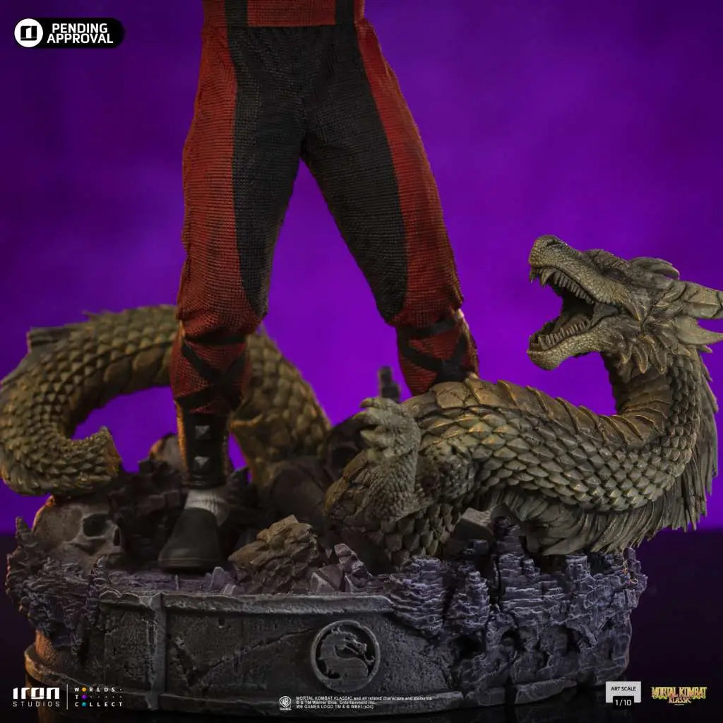 Mortal Kombat Estatua 1/10 Art Scale Liu Kang 23 cm