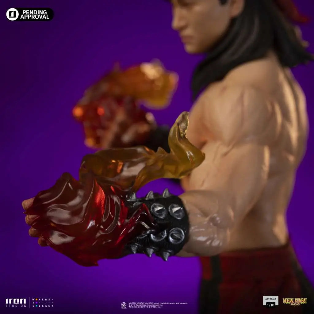 Mortal Kombat Estatua 1/10 Art Scale Liu Kang 23 cm
