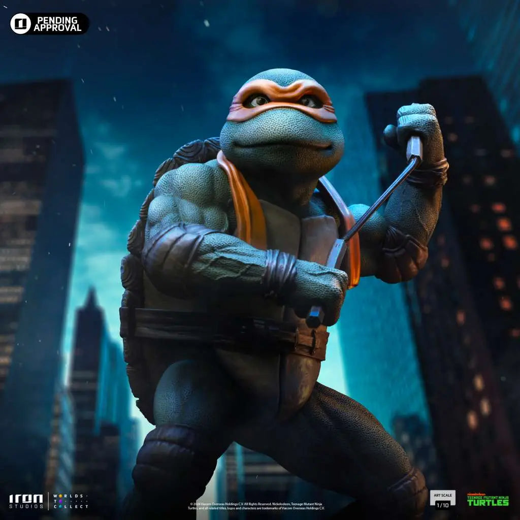 Tortugas Ninja Estatua 1/10 Art Scale Michelangelo 19 cm