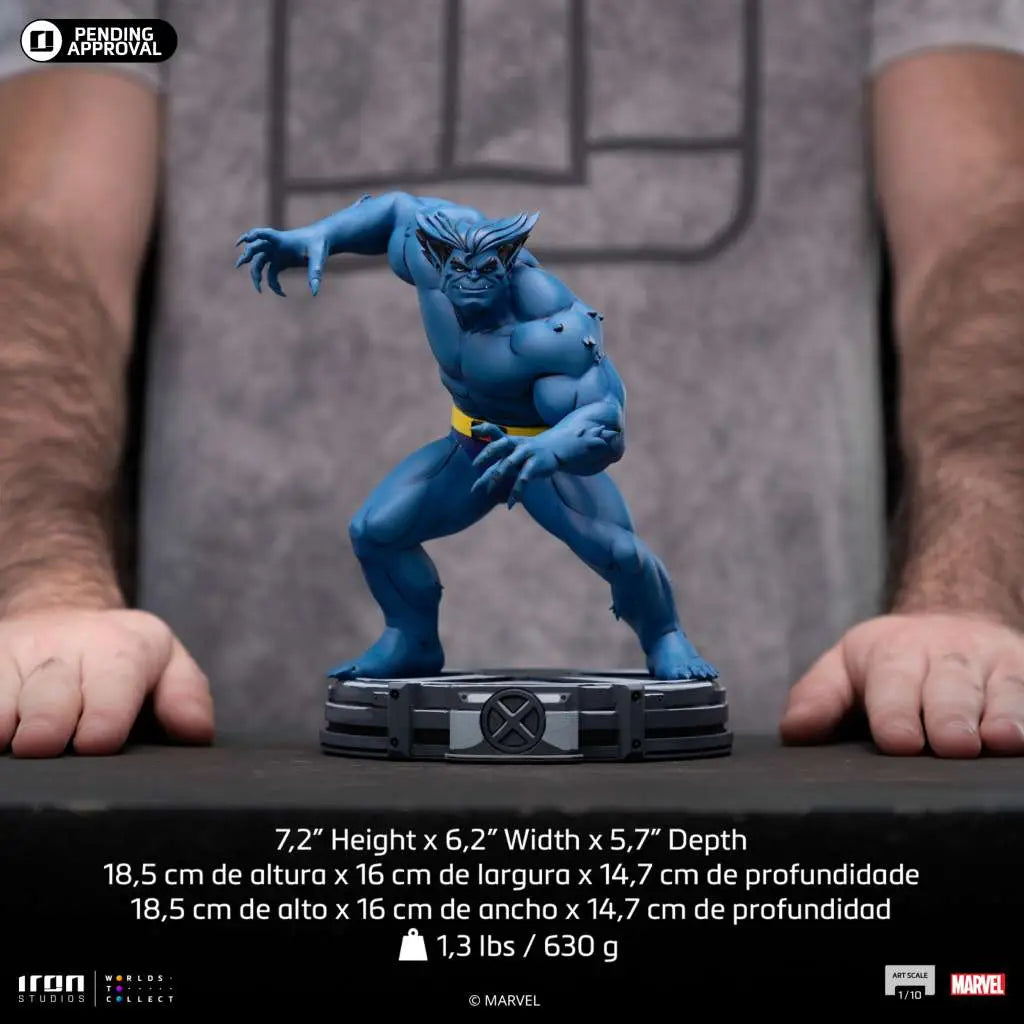 Marvel Estatua 1/10 BDS Art Scale Beast 19 cm