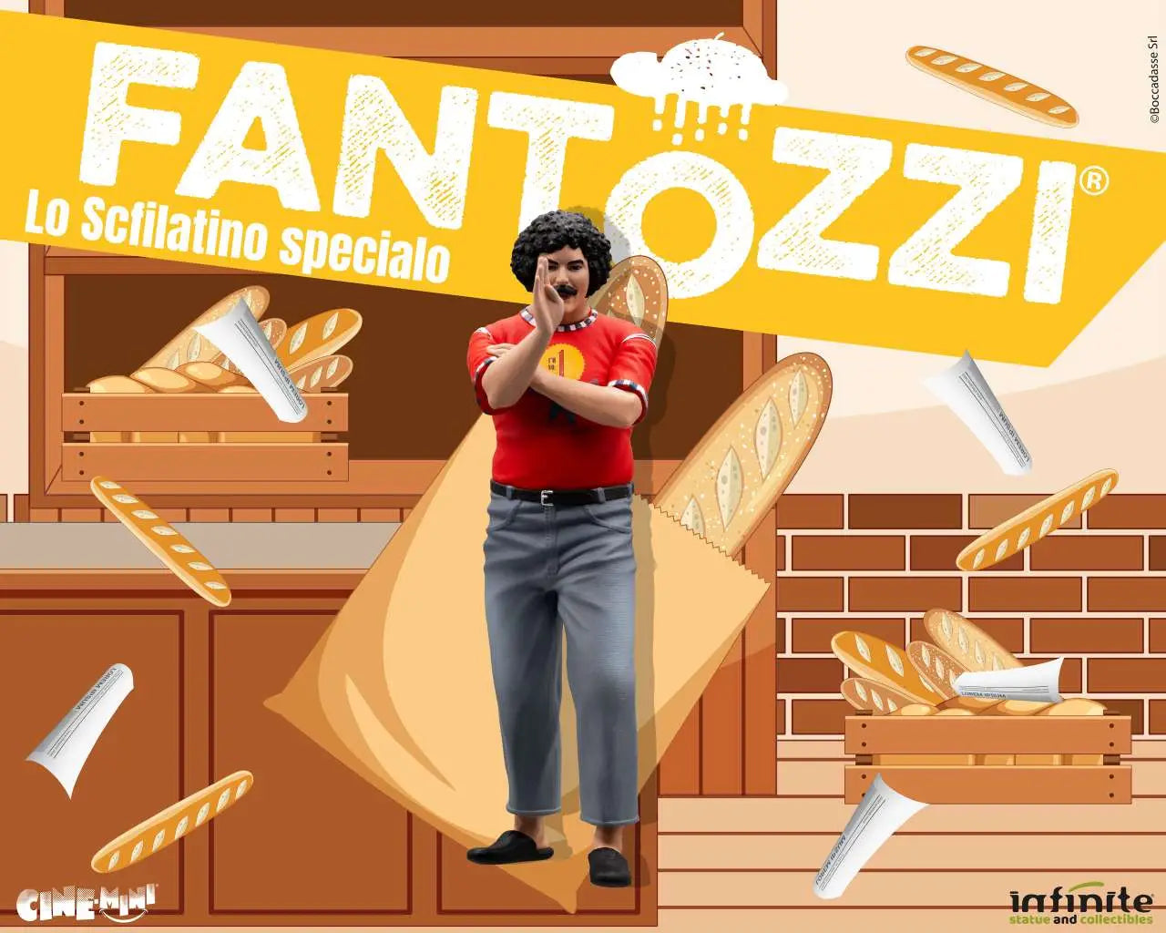FANTOZZI CECCO LO SCFILATINO SPECIALO CINEMINI PVC Frikytopia