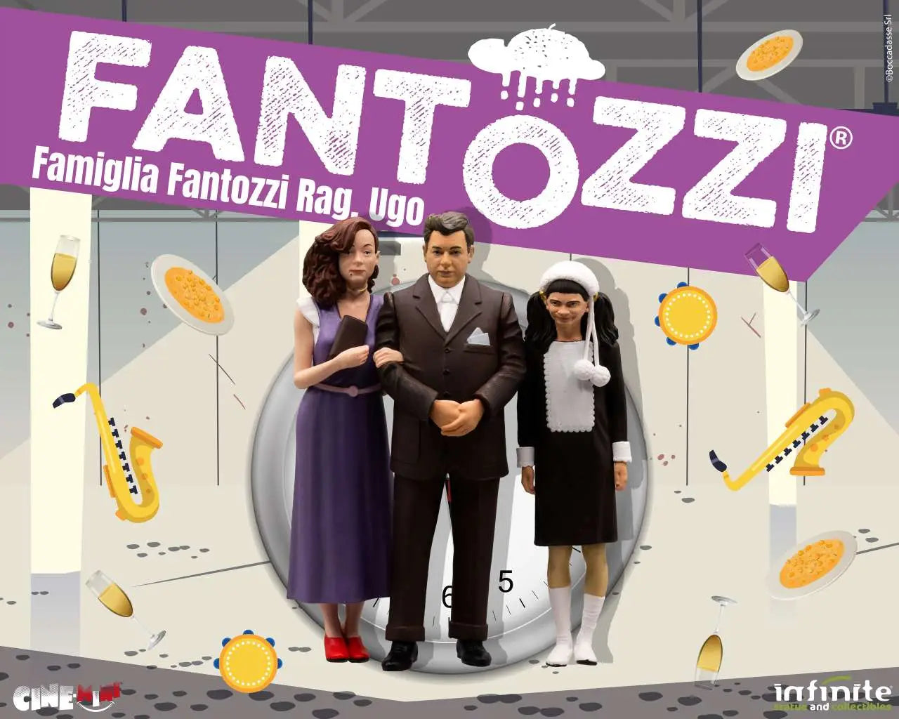 FANTOZZI FAMIGLIA FANTOZZI RAG UGO CINEMINI PVC Frikytopia