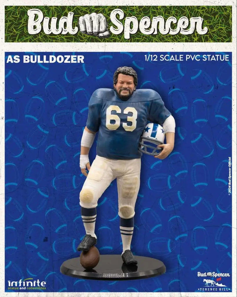 BUD SPENCER AS BULLDOZER 1/12 PVC STATUE Frikytopia