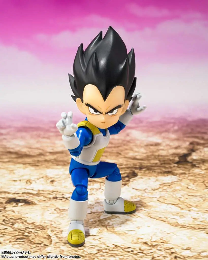 Dragon Ball Daima Figura S H Figuarts Vegeta Mini 7cm