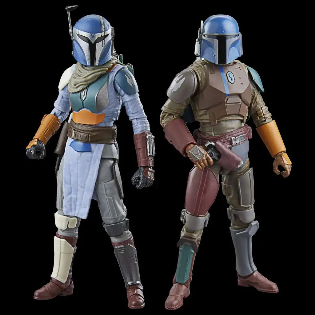Star Wars Mandalorian Black Series Pack 2 Figuras Mandalorian y Paz Vizla