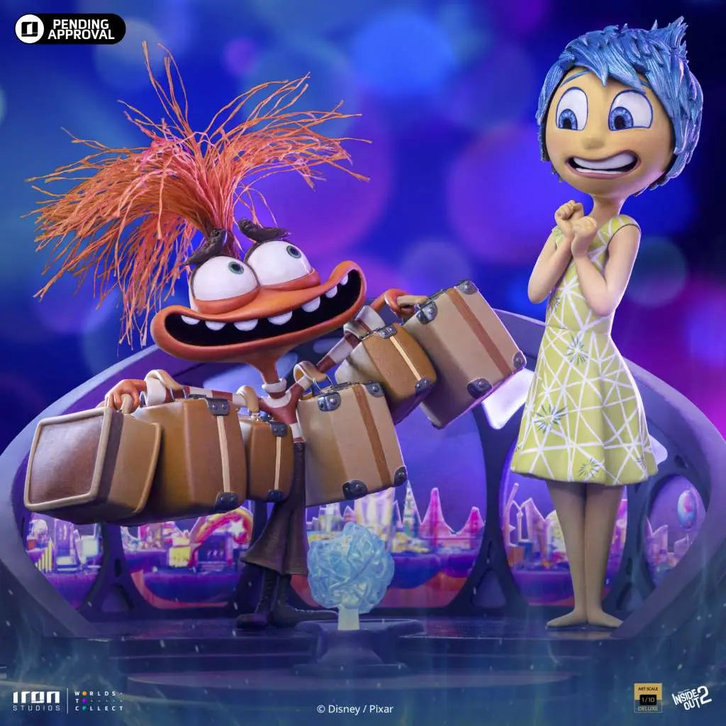 INSIDE OUT 2 DLX 1/10 Estatua