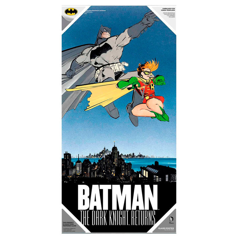 Poster cristal Batman y Robin DC Comics Frikytopia