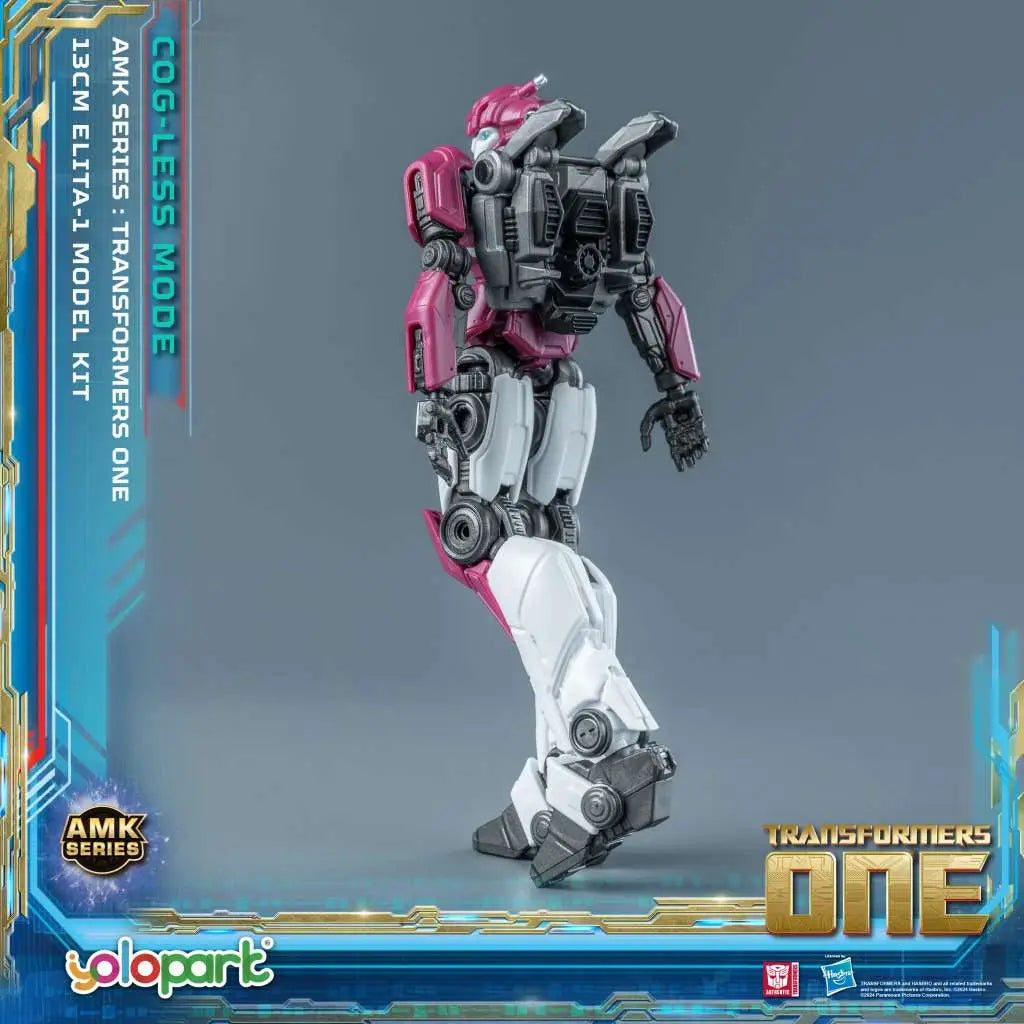 Transformers 8 One Maqueta AMK Mini Series Elita-1 13 cm