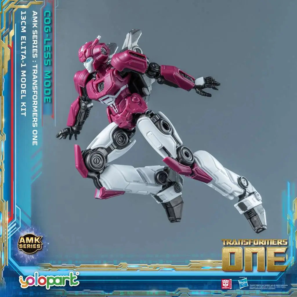 Transformers 8 One Maqueta AMK Mini Series Elita-1 13 cm