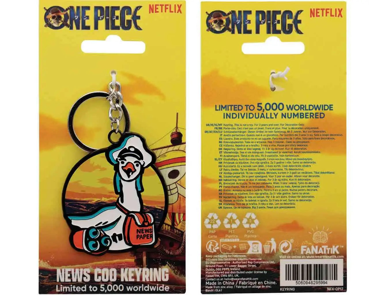 ONE PIECE - NEWS COO KEYRING