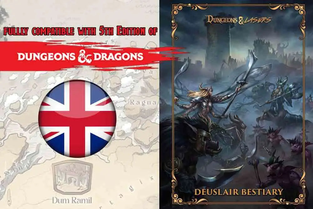 THE WORLD OF DEUSLAIR: BESTIARY BOOK Frikytopia