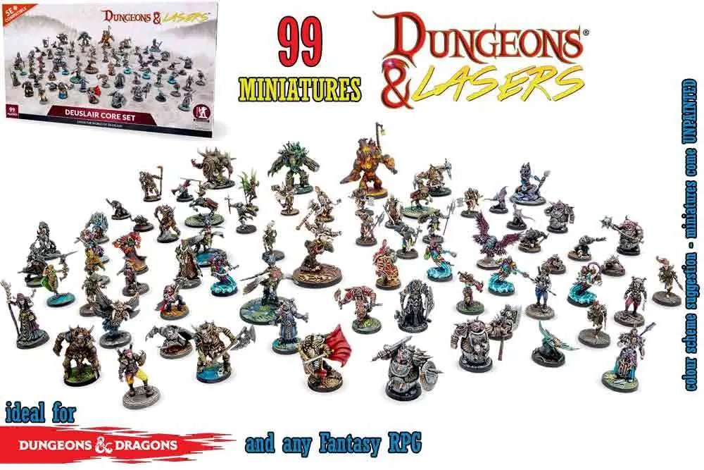DUNGEONS & LASERS - DEUSLAIR CORE SET Frikytopia